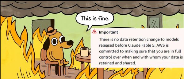 Something is fishy with “Data Retention” of Anthropic models on AWS Bedrock